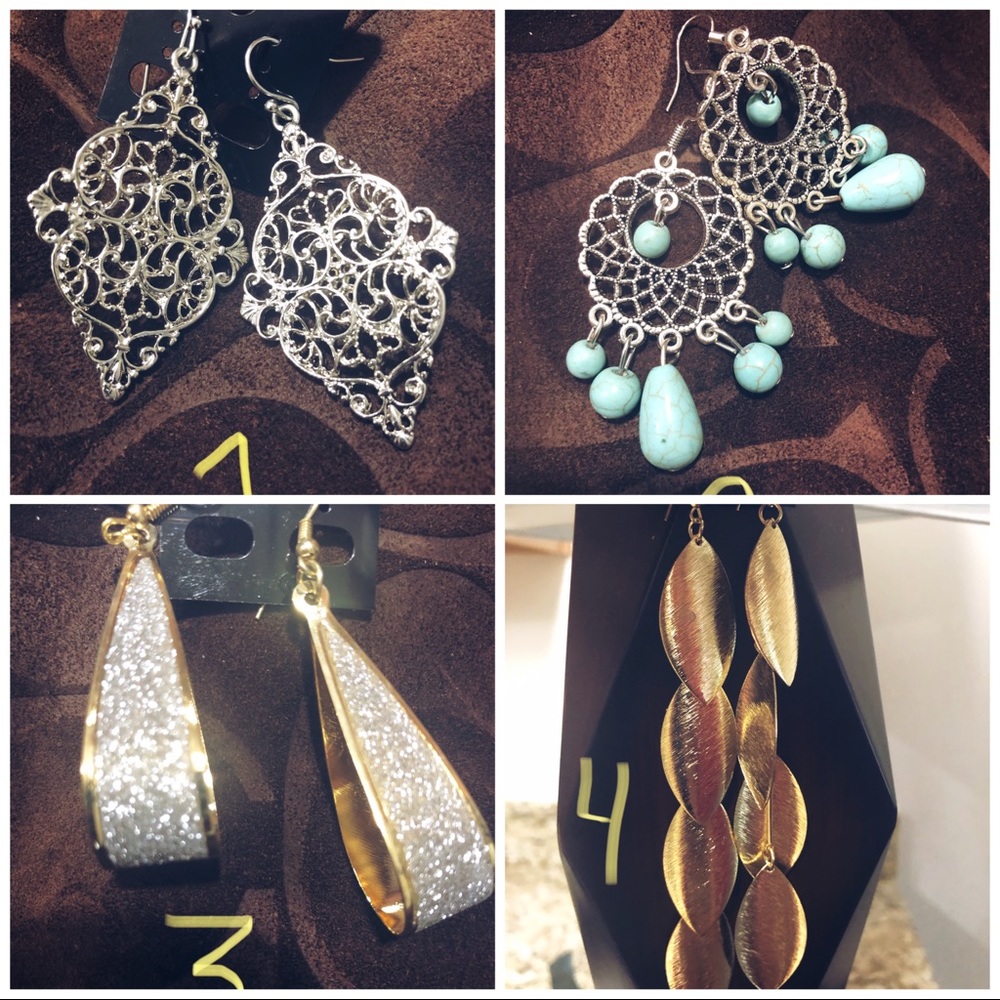 Statement earrings